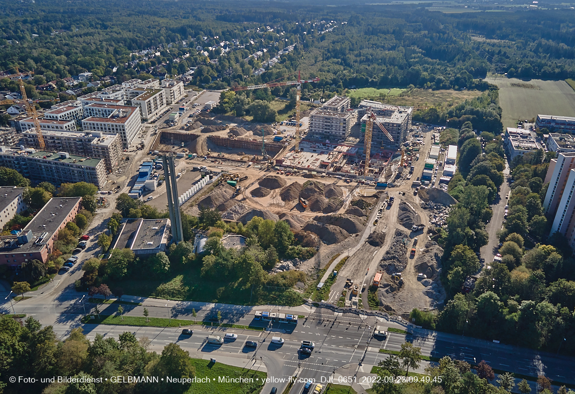 23.09.2022 - Baustelle Alexisquartier und Pandion Verde